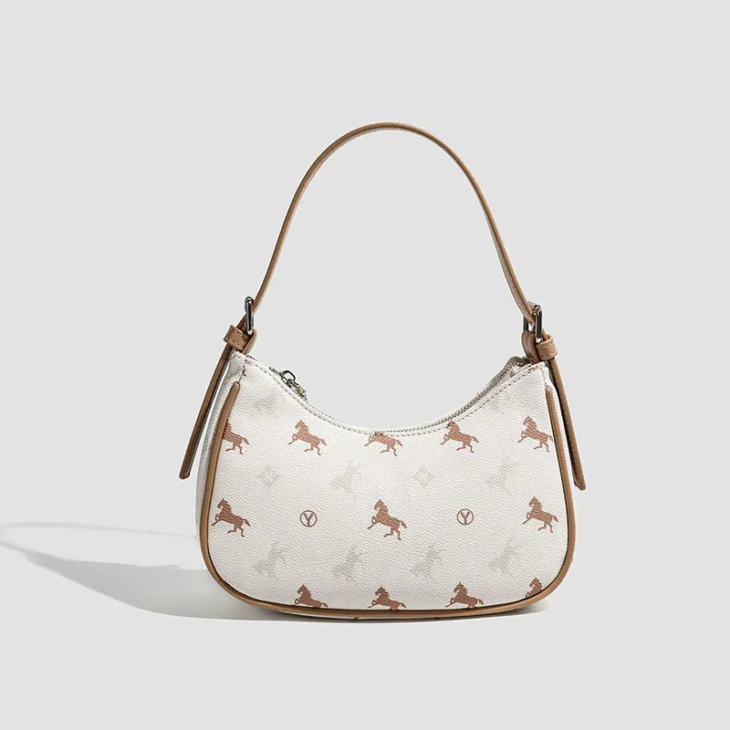 JANE KLAIN Synthetic Leather Shoulder Bag Regular Women's Lake Blue/Peach Pink/Mocha-10