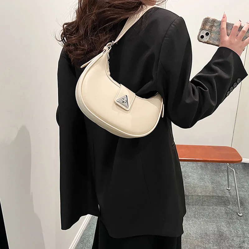 JANE KLAIN PU Cortex Shoulder Bag Women's Black/White-10