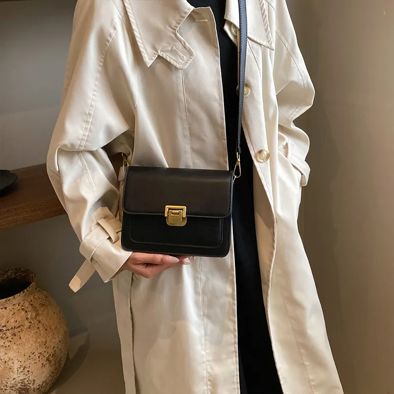 JANE KLAIN PU Tofu Bag Crossbody Bag Regular Women's Black/Coffee/Brown-4