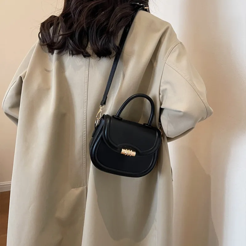 JANE KLAIN Synthetic Leather Handbag Shoulder Bag Crossbody Bag Regular Women's Black/Burgundy/Brown-2