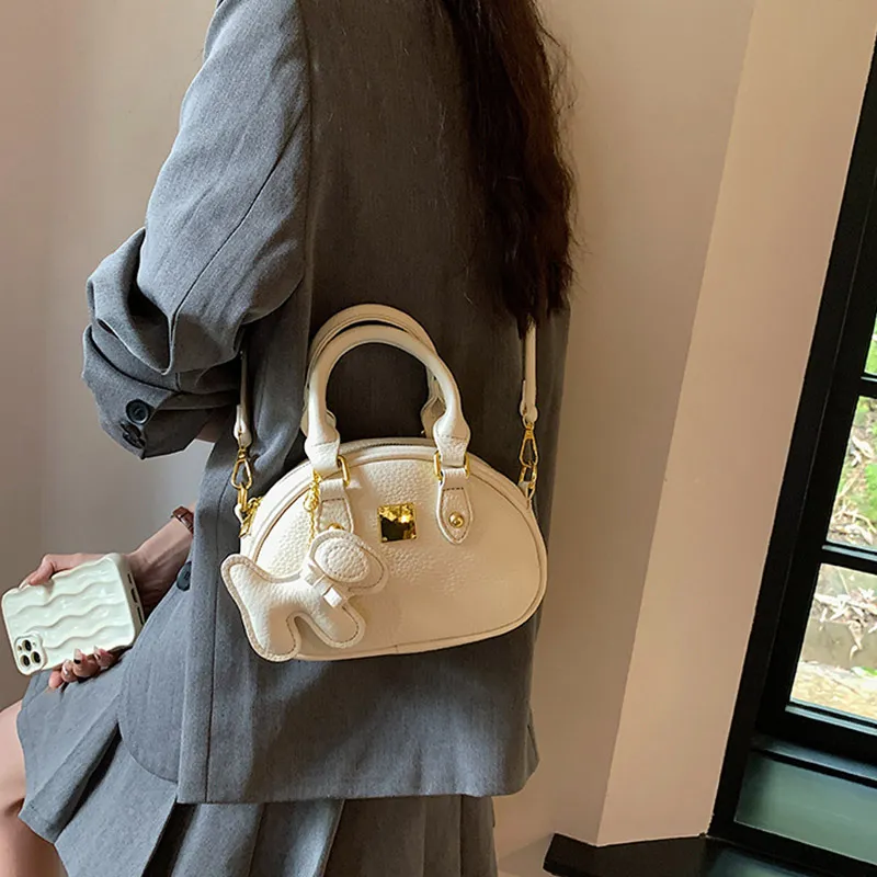 JANE KLAIN PU Leather Handbags Crossbody Bags Small Size Women's White/Green/Pink-4