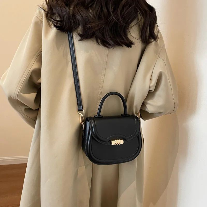 JANE KLAIN Synthetic Leather Handbag Shoulder Bag Crossbody Bag Regular Women's Black/Burgundy/Brown-3