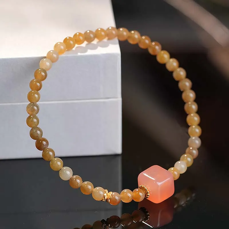 YINXIANGMOU Hetian Jade Bracelets Sugar Jade Women's-6