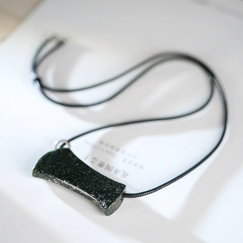 YINXIANGMOU Hetian Jade Necklaces Green Jade Unisex-21