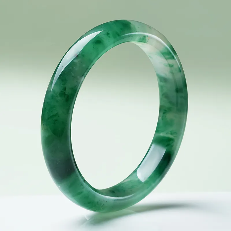 YINXIANGMOU African Emerald Bangles Women's-1