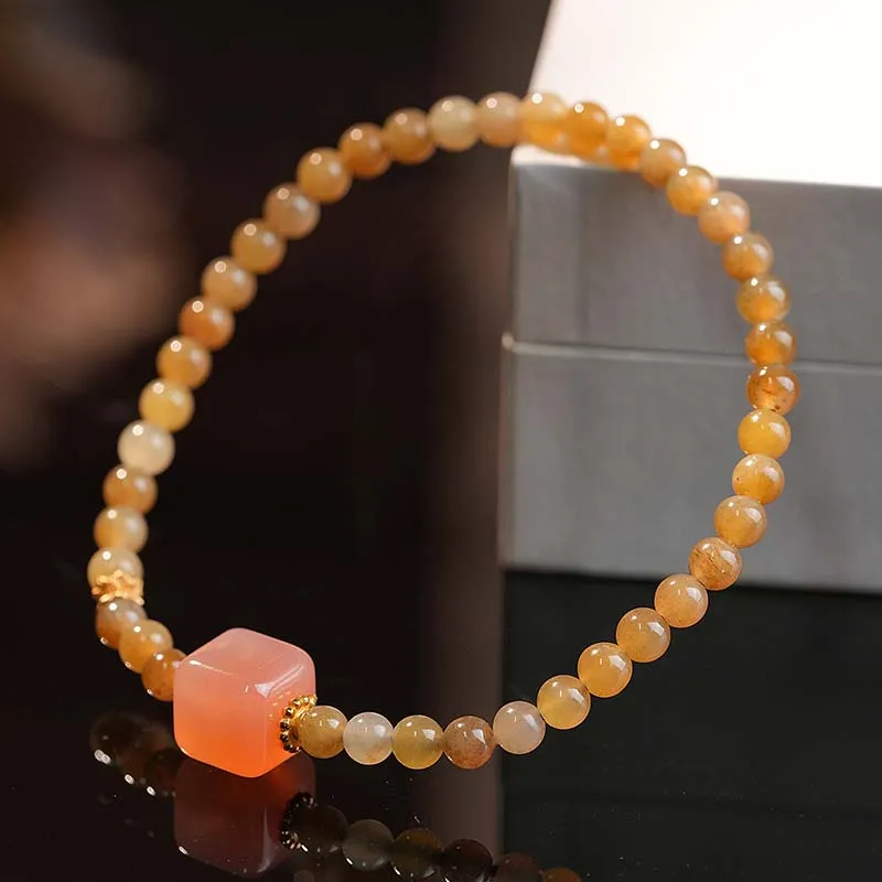 YINXIANGMOU Hetian Jade Bracelets Sugar Jade Women's-5