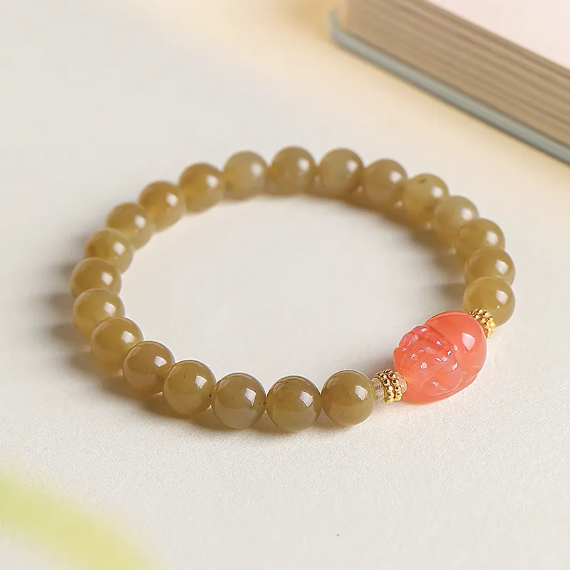 YINXIANGMOU Hetian Jade Bracelets Sugar Jade Women's-6