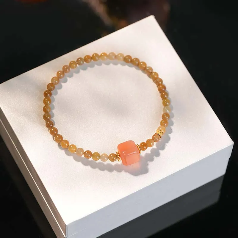 YINXIANGMOU Hetian Jade Bracelets Sugar Jade Women's-4