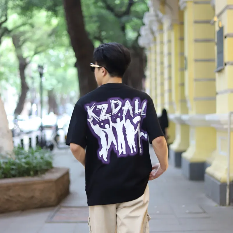 KZDALL T Shirts Unisex Black-2