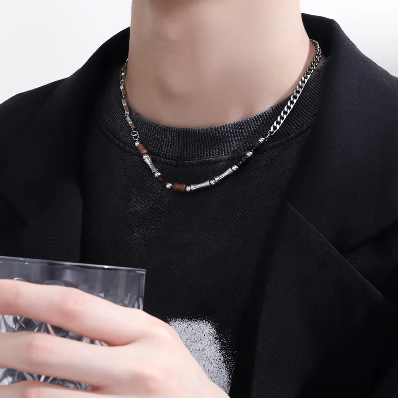 MAGICPOLE Agate Necklaces Unisex-2