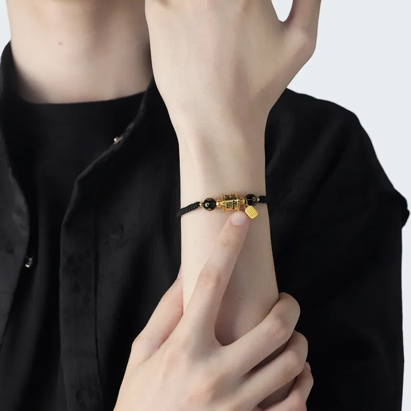 MAGICPOLE Colored Glaze Rope Bracelets Unisex-3