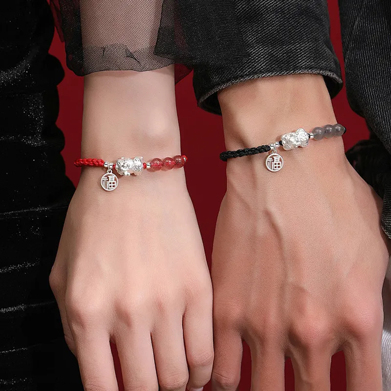 MAGICPOLE Agate Bracelets Unisex-5