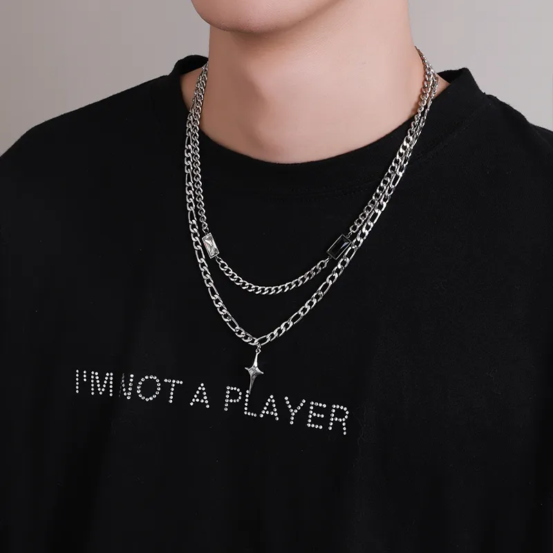 MAGICPOLE Necklaces Unisex Couple's-1