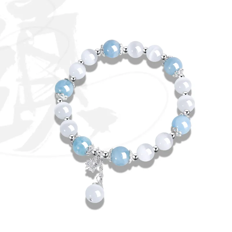MAGICPOLE Glass Cat Eye Bracelets Women's-2