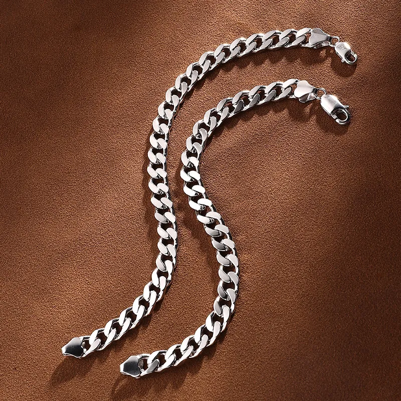 MAGICPOLE 925 Sterling Silver Bracelets Unisex Silver-3