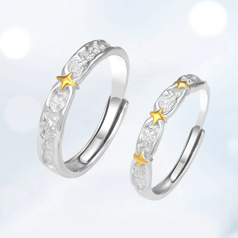 MAGICPOLE 999 Fine Silver Rings Unisex Silver-6