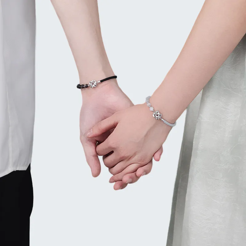 MAGICPOLE Glass Cat Eye Bracelets Unisex-7