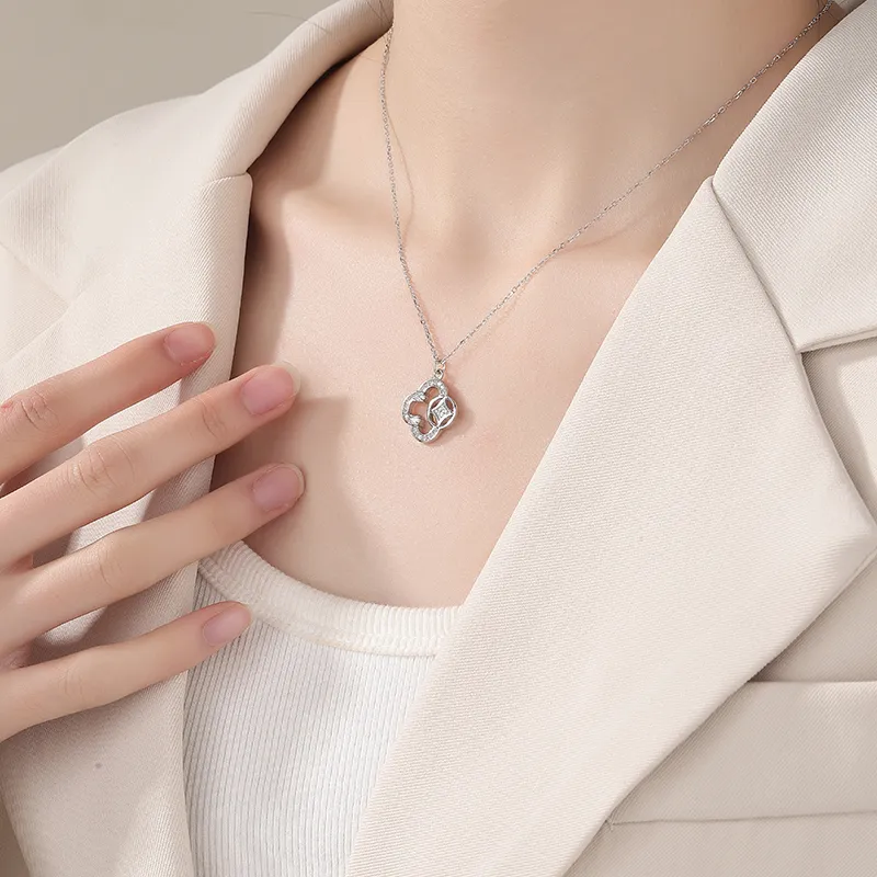 MAGICPOLE 925 Sterling Silver Necklaces Women's Silver Confession Birthday Box-3