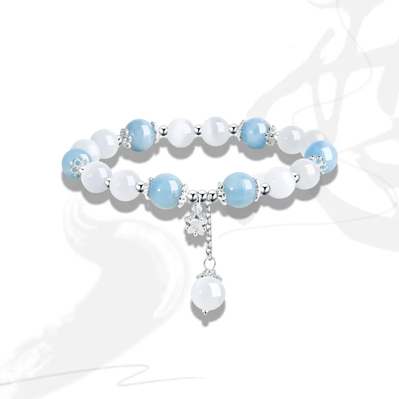 MAGICPOLE Glass Cat Eye Bracelets Women's-1