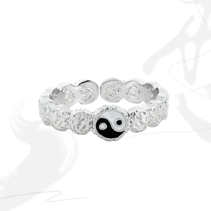 MAGICPOLE 999 Fine Silver Rings Men's Silver Birthday Anniversary-3