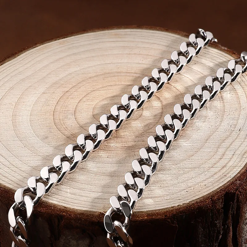 MAGICPOLE 925 Sterling Silver Bracelets Unisex Silver-6