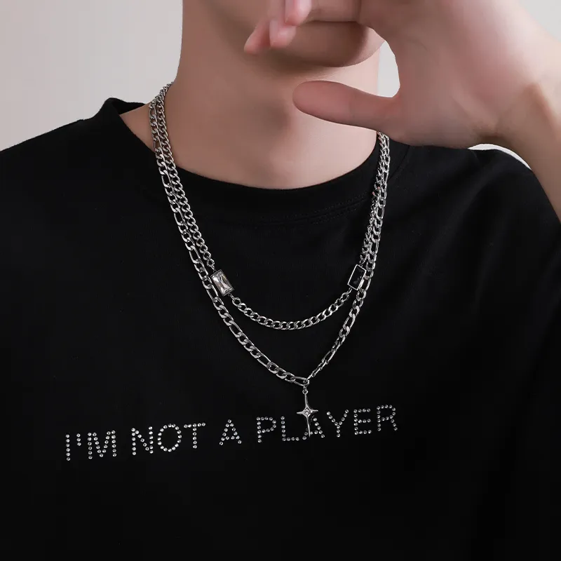MAGICPOLE Necklaces Unisex Couple's-3