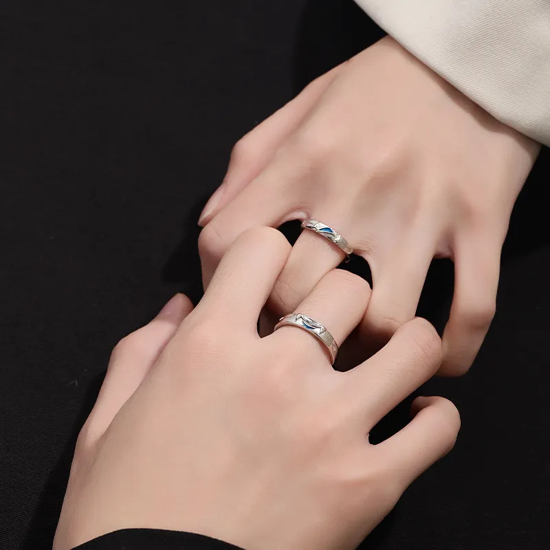 MAGICPOLE 925 Sterling Silver Rings Unisex Silver-1