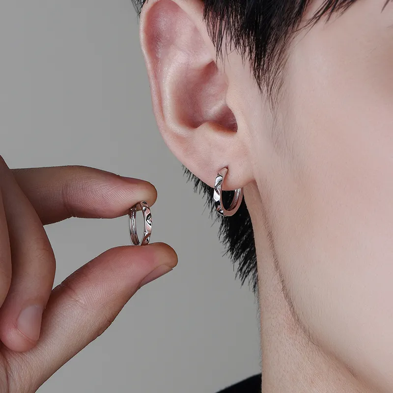 MAGICPOLE 999 Fine Silver Earrings Unisex Silver-5