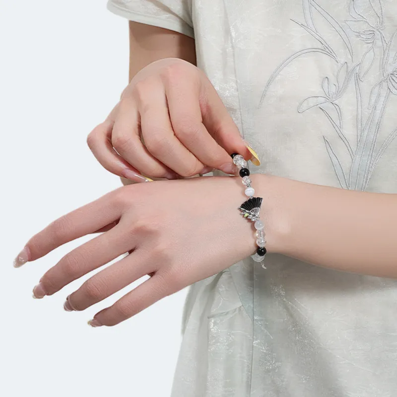 MAGICPOLE Glass Cat Eye Bracelets Women's-5