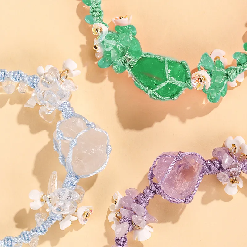 MAGICPOLE Crystal Jade Bracelets Unisex-8