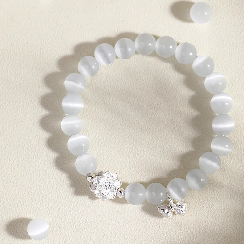 MAGICPOLE Glass Cat Eye Bracelets Women's-3