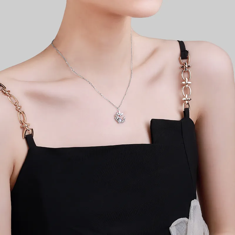 MAGICPOLE 925 Sterling Silver Necklaces Women's Silver-2