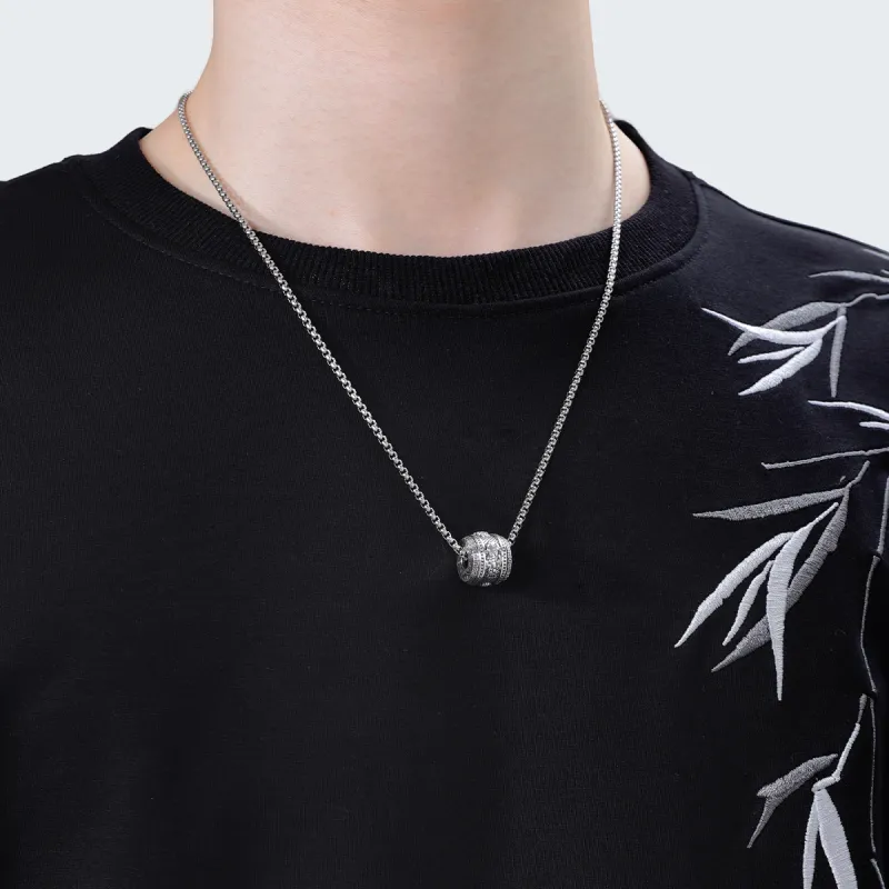 MAGICPOLE 990 Silver Necklaces Unisex Vintage-1