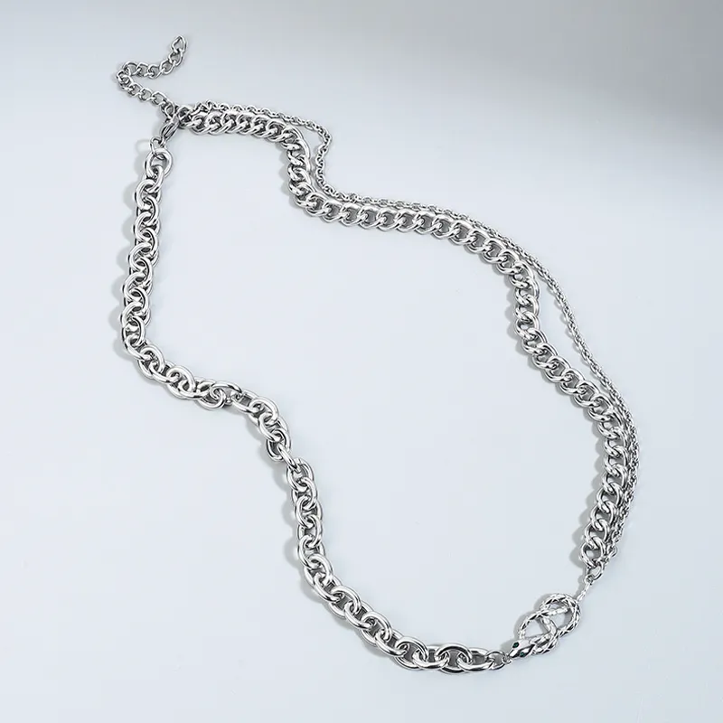 MAGICPOLE Titanium Steel Necklaces Men's Silver-4