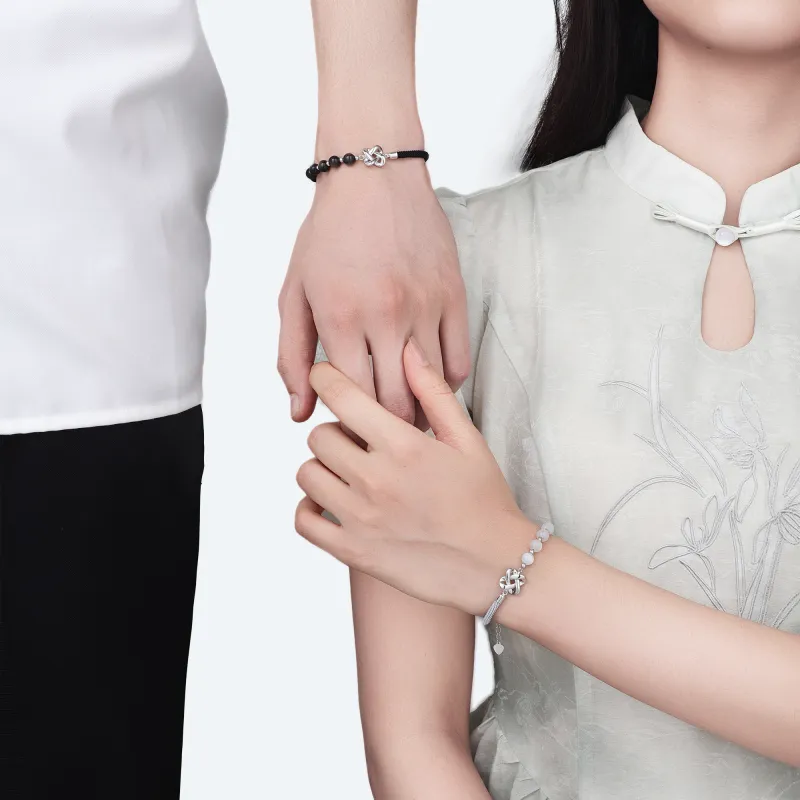 MAGICPOLE Glass Cat Eye Bracelets Unisex-3