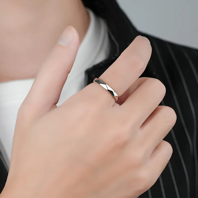 MAGICPOLE 925 Sterling Silver Rings Unisex Silver-1