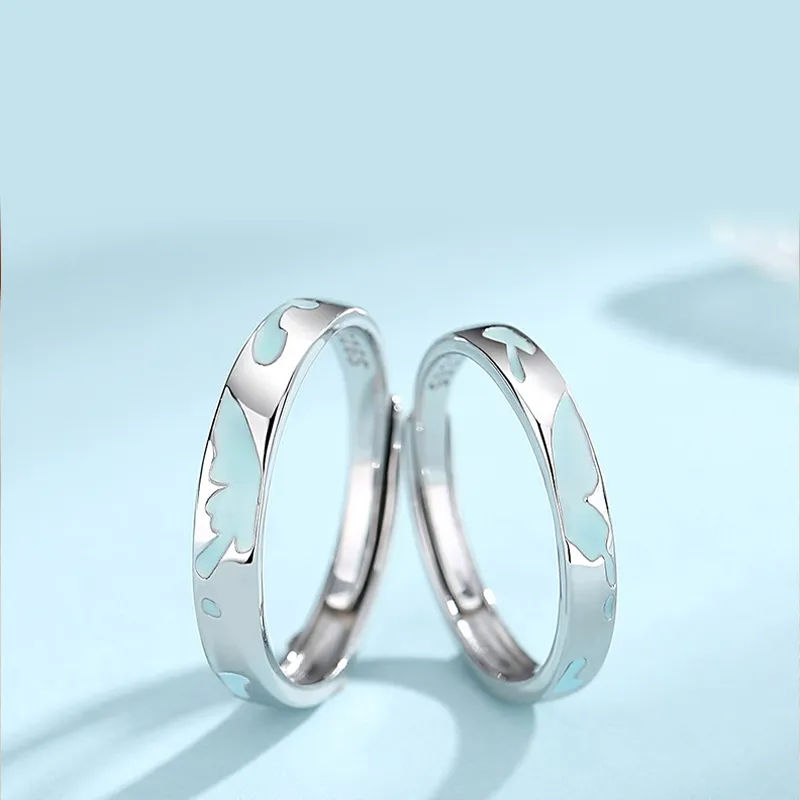 MAGICPOLE 925 Sterling Silver Rings Unisex Silver-3