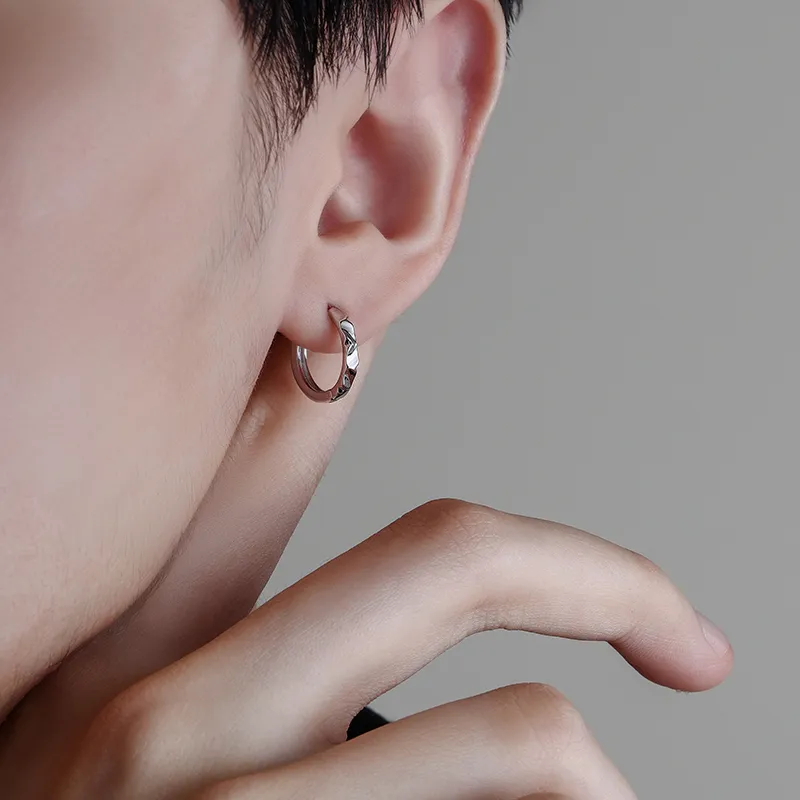 MAGICPOLE 999 Fine Silver Earrings Unisex Silver-3