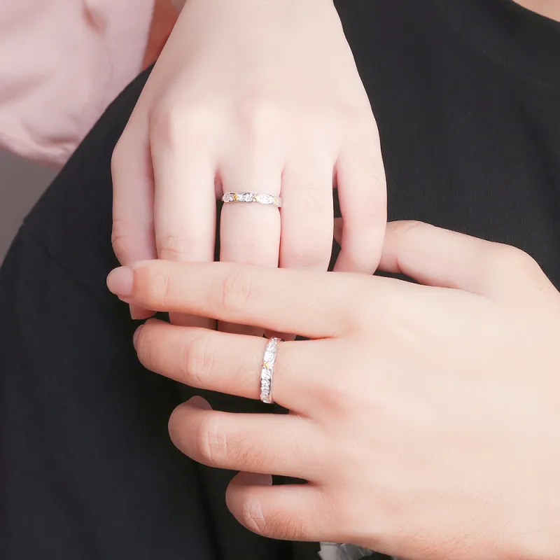 MAGICPOLE 999 Fine Silver Rings Unisex Silver-5