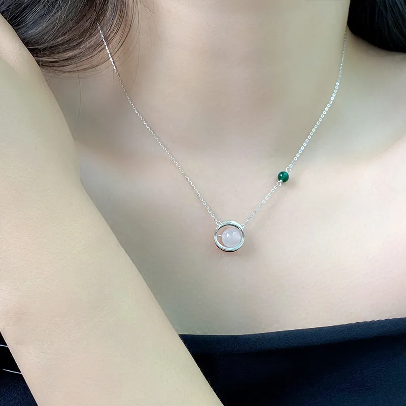 MAGICPOLE 925 Sterling Silver Necklaces Women's Silver-2