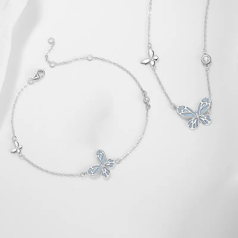MAGICPOLE 925 Sterling Silver Zircon Bracelets Women's Silver-2