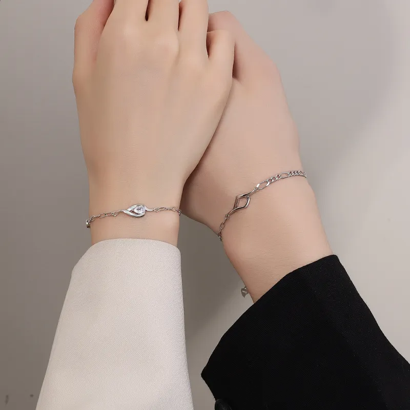 MAGICPOLE 925 Sterling Silver Bracelets Unisex Silver-2