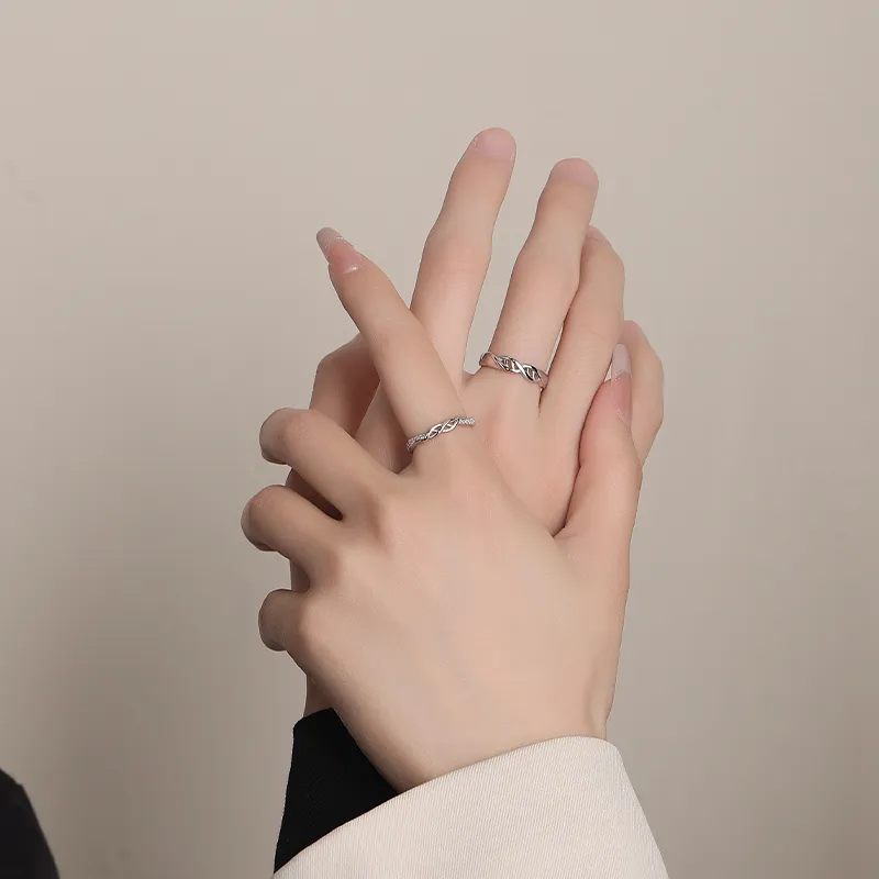 MAGICPOLE 925 Sterling Silver Rings Unisex Silver-1