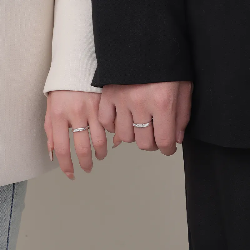 MAGICPOLE 925 Sterling Silver Rings Unisex Silver-6