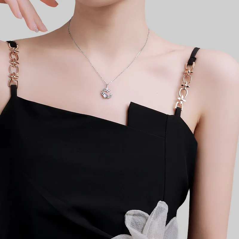 MAGICPOLE 925 Sterling Silver Necklaces Women's Silver-5