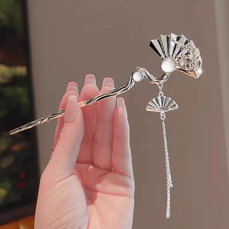 MAGICPOLE Alloy Hairpins Women's Silver-2