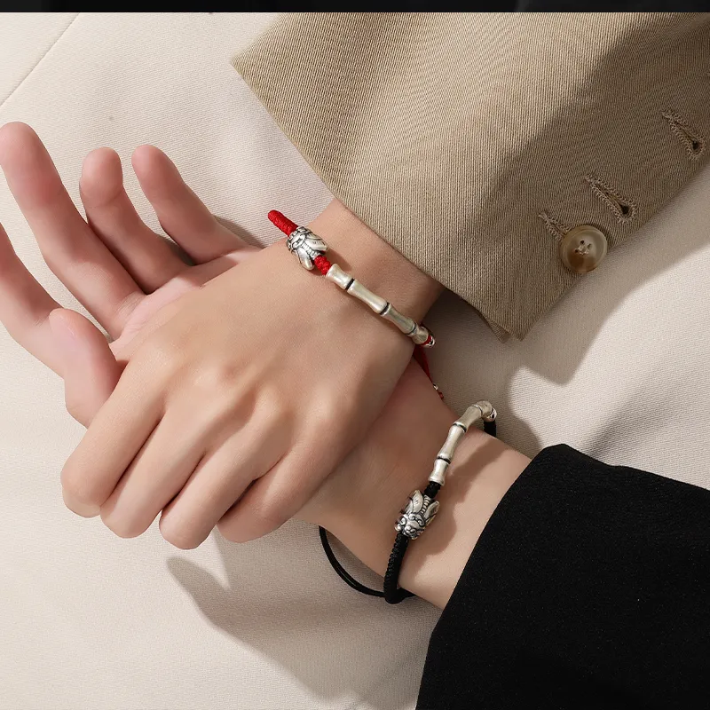 MAGICPOLE 999 Fine Silver Bracelets Unisex Silver-3
