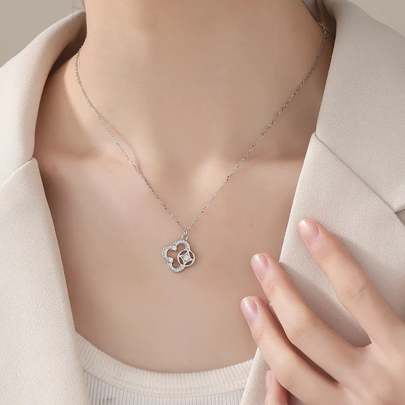 MAGICPOLE 925 Sterling Silver Necklaces Women's Silver Confession Birthday Box-1
