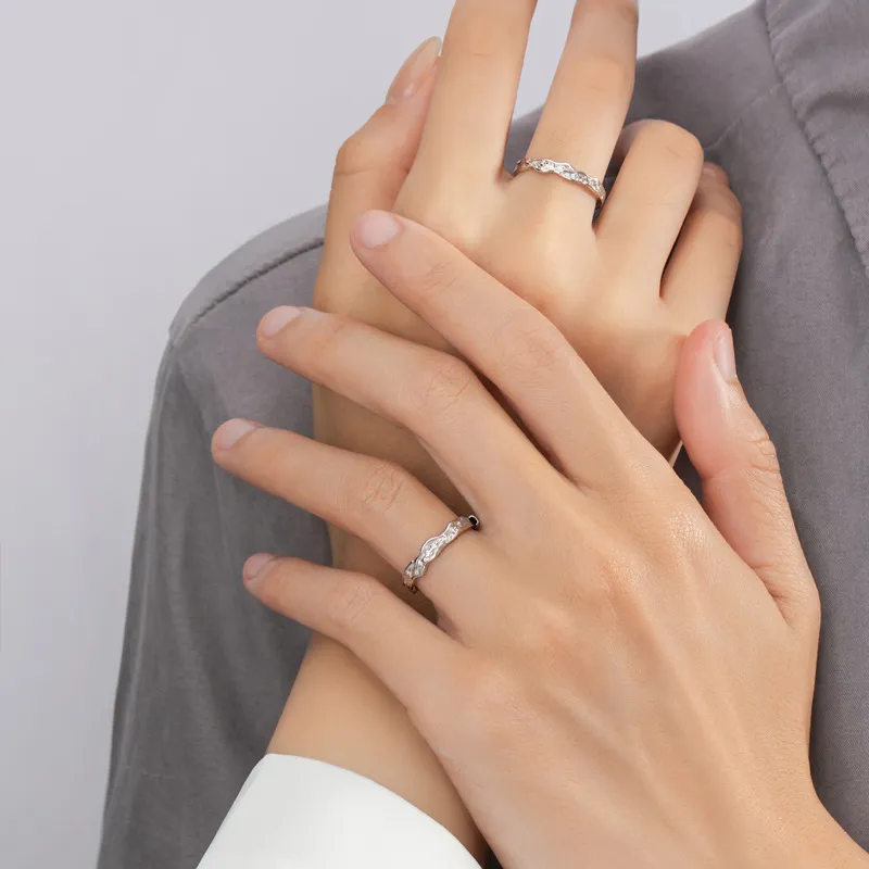 MAGICPOLE 999 Fine Silver Rings Unisex Silver-3