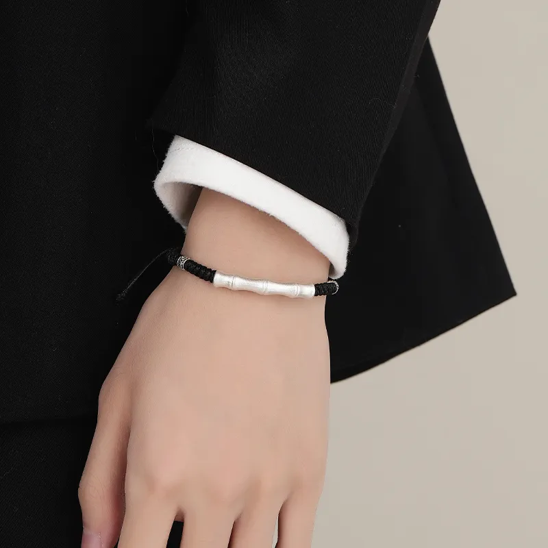 MAGICPOLE 999 Fine Silver Rope Bracelets Unisex-4